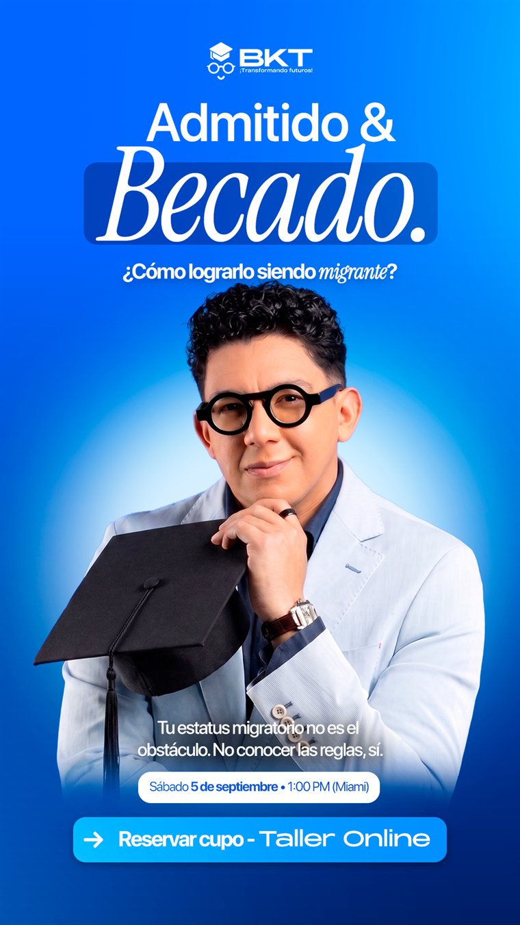 Taller Admitido & Becado con Luis Moros — 5 de septiembre